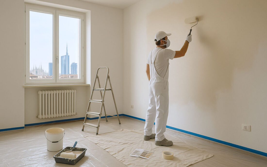 Imbiancatura Casa a Milano: Prezzi, Tecniche e Consigli 2025 1 Imbiancatura Casa a Milano: Prezzi, Tecniche e Consigli 2025